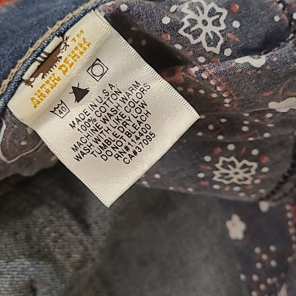 Y2K ANTIK TWISTED SEAM WIDE LEG JEANS - Picture 10 of 15